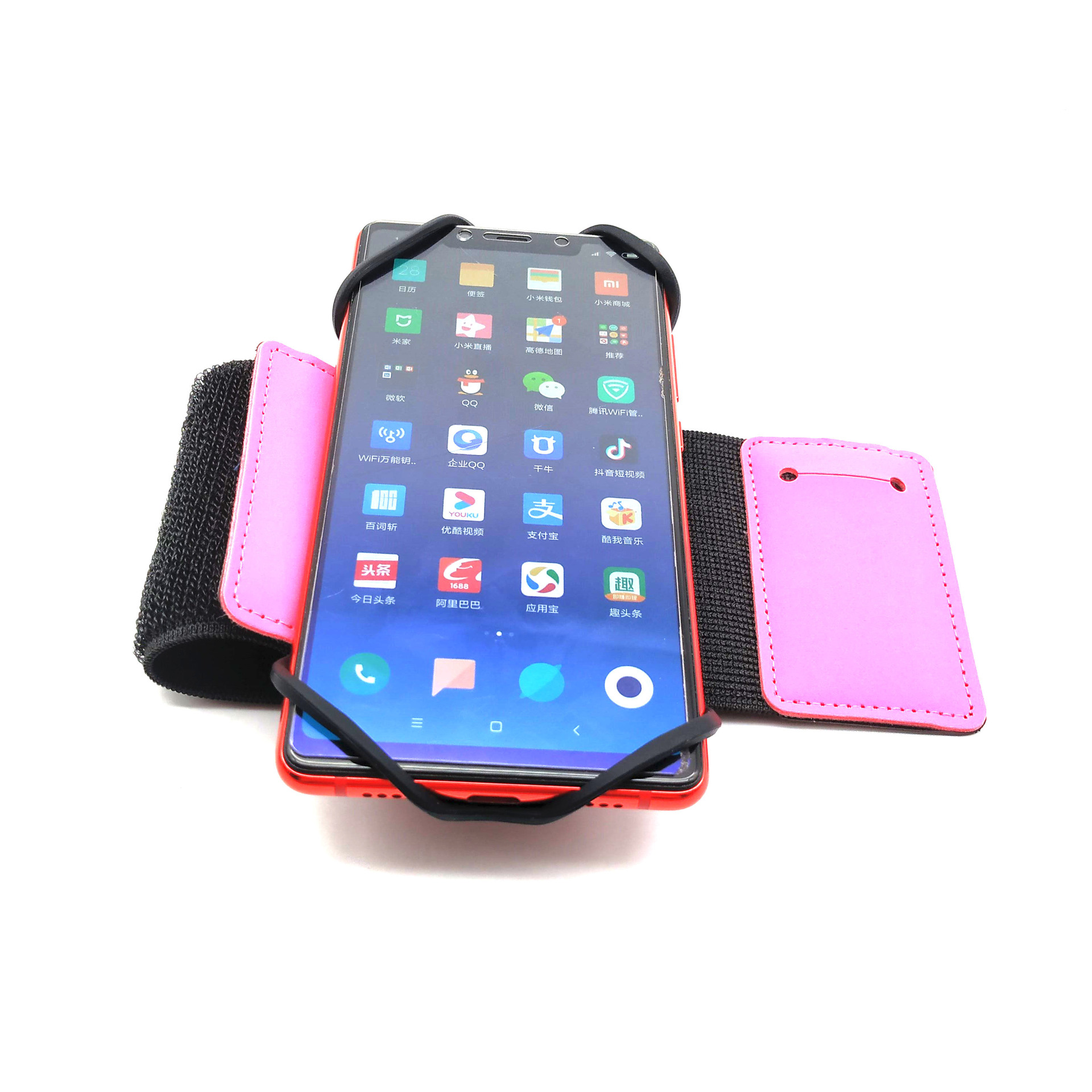 旋转手机通用腕带 户外运动装备 直销创意骑行手机臂带绑带支架