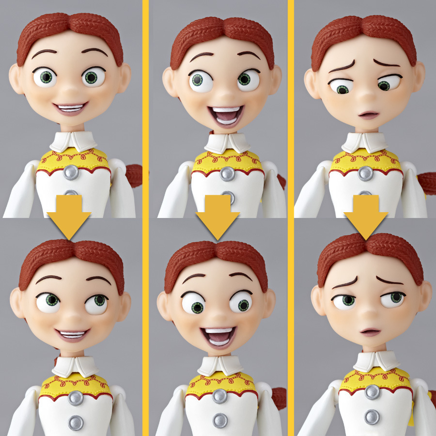 漫动坊动漫 可动手办 山口式 玩具总动员 杰西翠丝盒装手办模型