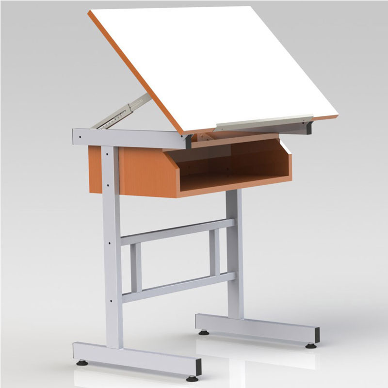 dosn东森可倾斜绘图桌美术桌教室设备书法桌课桌画桌