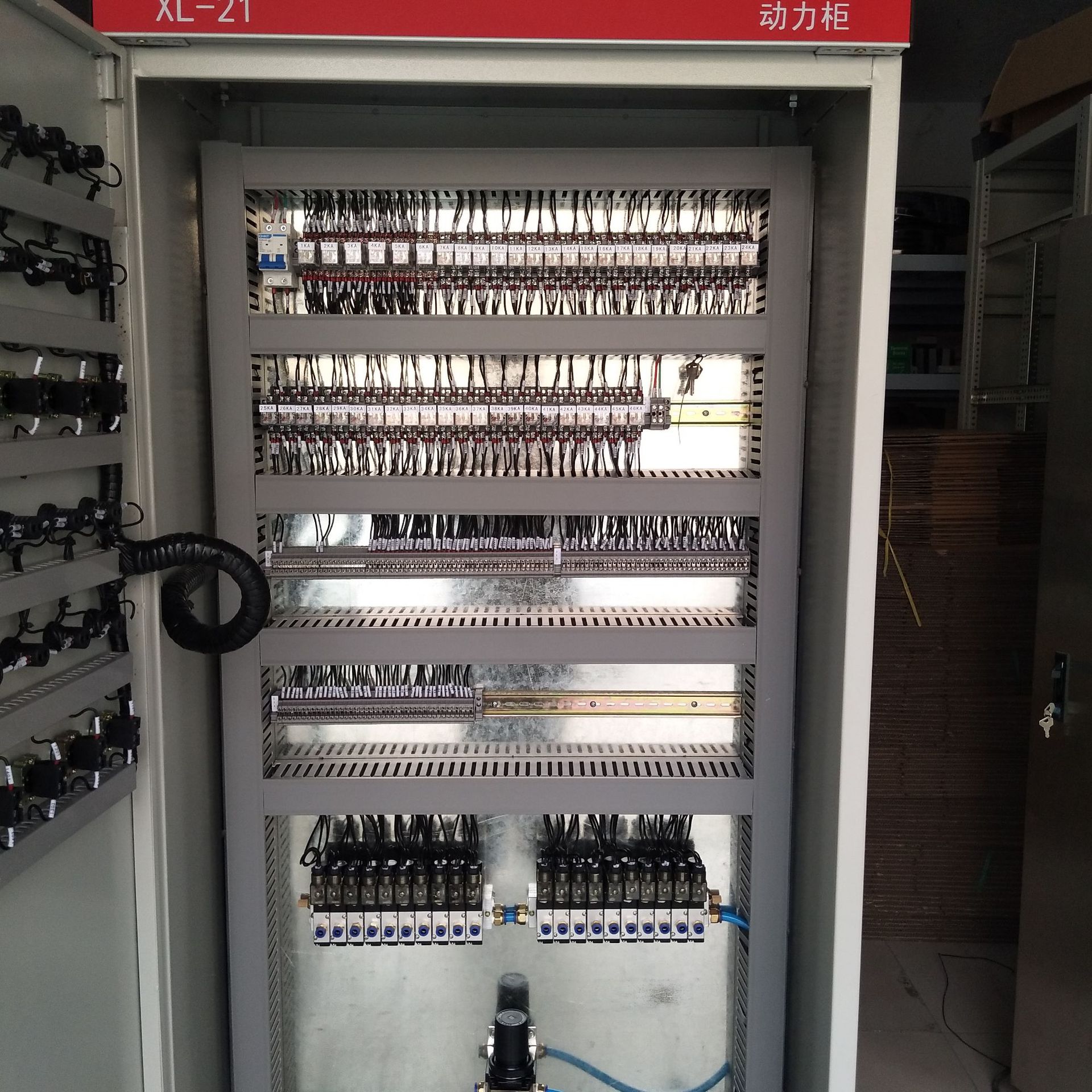 专业定制 手动 plc自动控制 阀岛箱阀岛柜 气动阀门控制箱控制柜