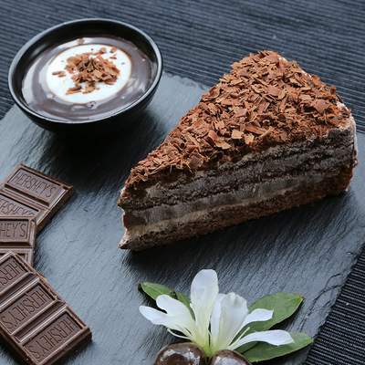 可米酷冰淇淋生日蛋糕甜品零食冰淇淋8寸700g黑森林蛋糕