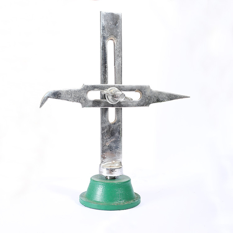 内外可调划线盘 可微调划针钳工机床划针盘钳工划针盘600方座