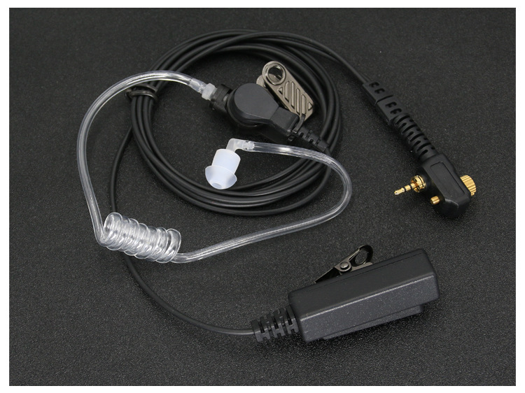 适用mpt850摩托罗拉对讲机mtp850耳机mth800/650/830/600入耳耳麦