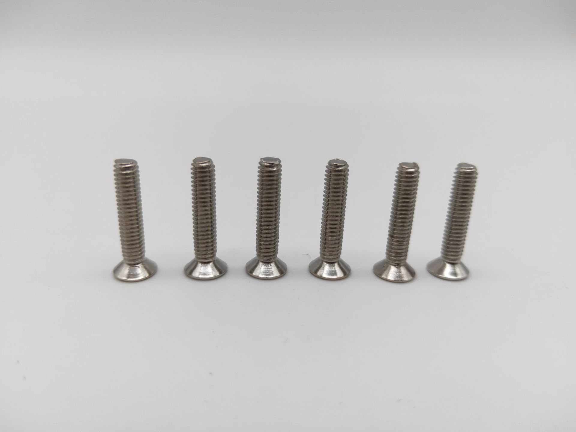 201不锈钢十字平头螺丝 沉头机牙螺钉m4*6-60