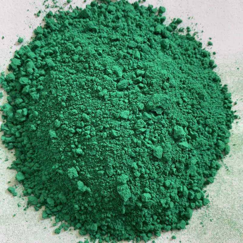 供应彩色水泥地坪用氧化铁绿 混凝土铁绿颜料 水磨石氧化颜料