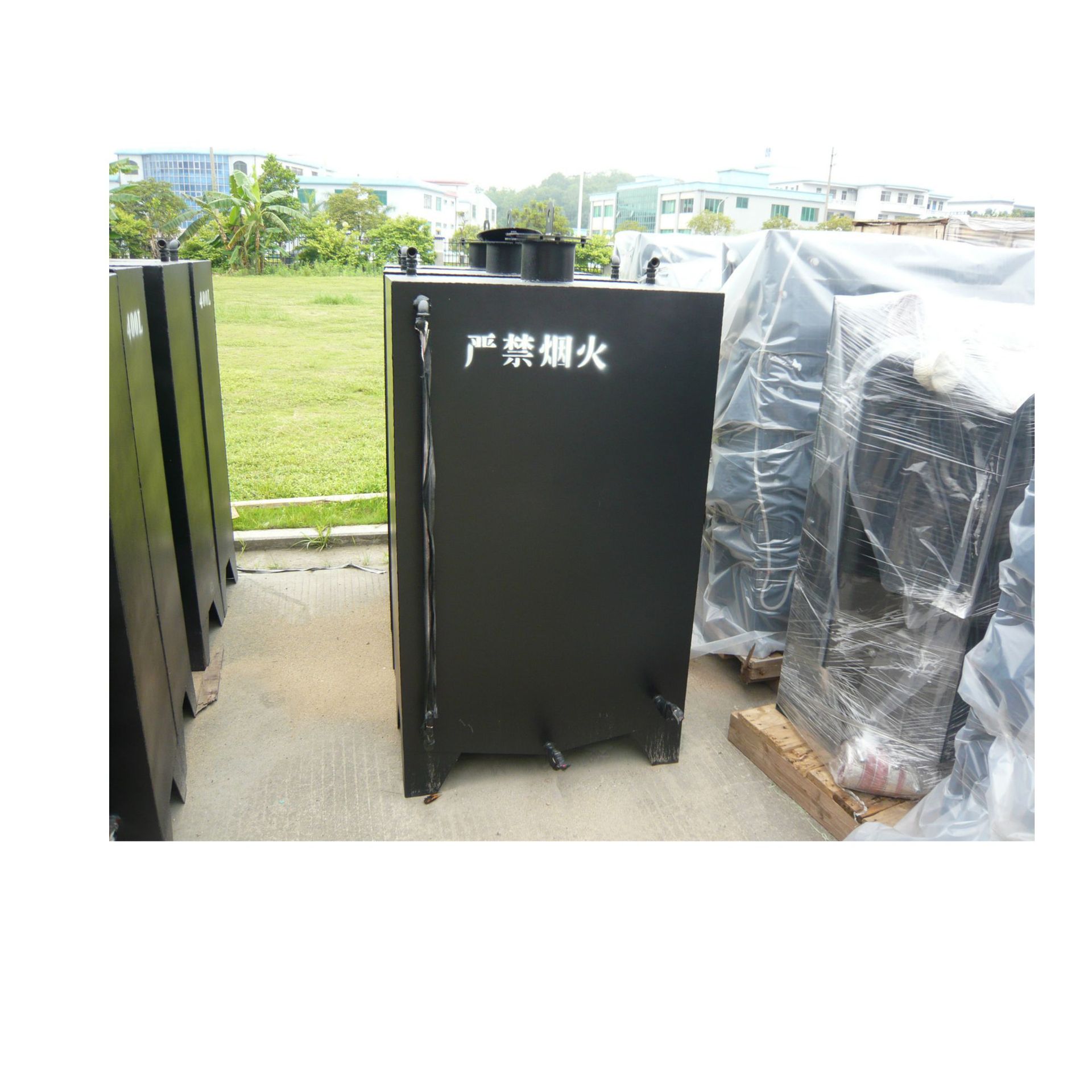 东莞柴油机组立式储油箱 1600kw发电机日用储油罐 100l 带油尺