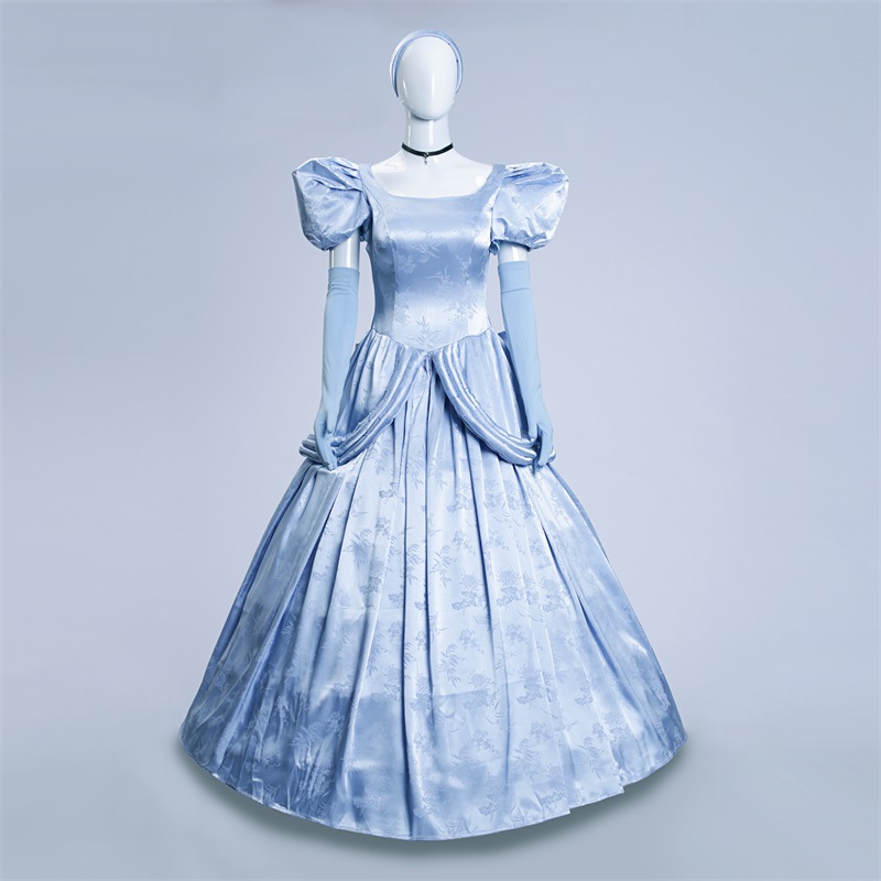 cosplay新版特价灰姑娘公主裙斯嘉丽服装动漫表演衣服