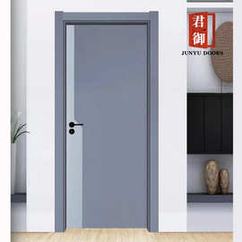 新款韩式时尚钢质门铁门电解板门坚固耐用卧室门自建房实用房间门