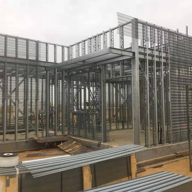 轻钢别墅钢结构集成轻钢别墅龙骨钢架房材料轻钢活动板房
