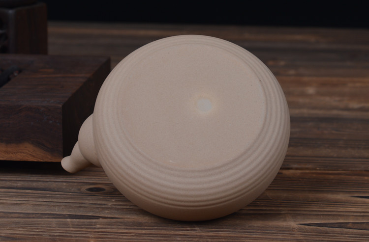 黄陶泥纯色天然无釉陶瓷烧水壶明火电陶炉通用耐高温防爆裂煮茶壶