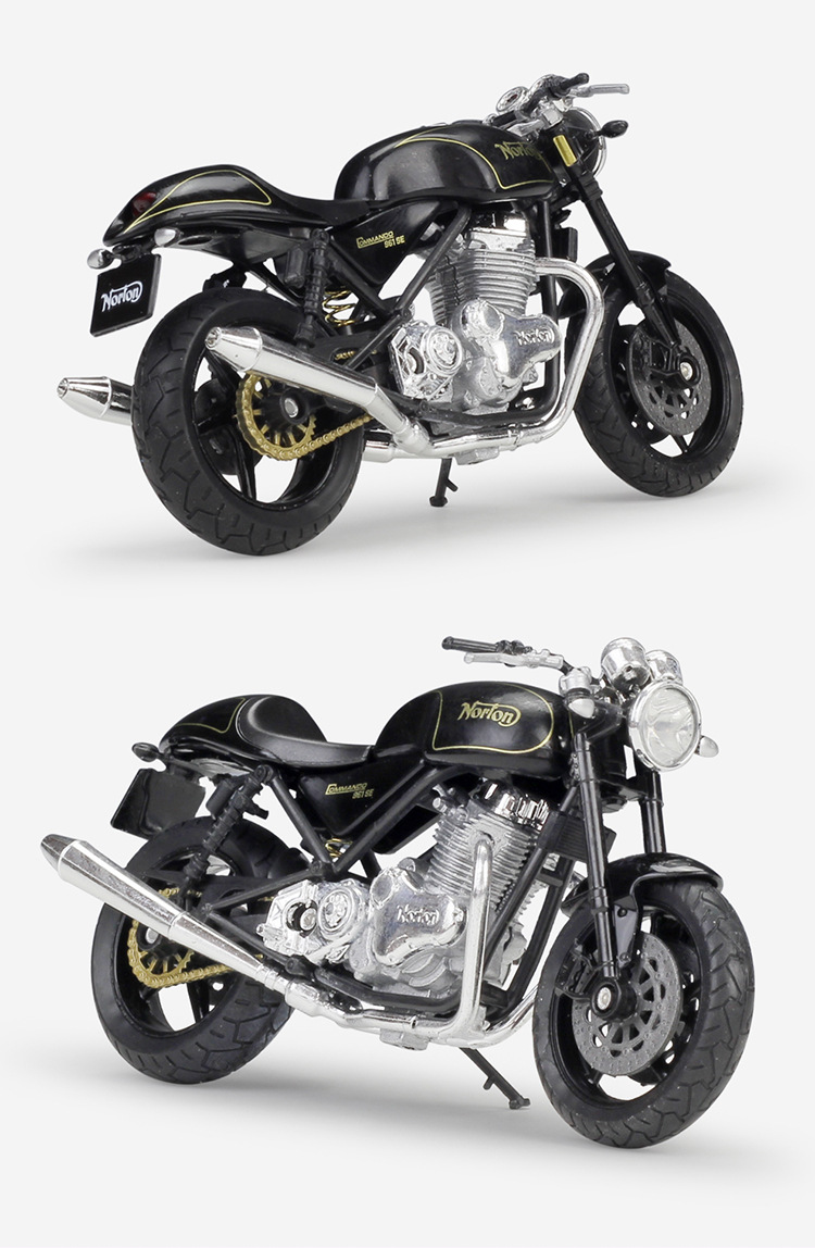 welly威利1:18诺顿norton commando 961 se仿真合金摩托车模型