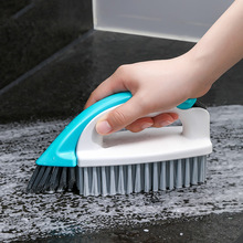 日本二合一手柄清洁刷厨房卫生间浴室瓷砖硬毛刷地砖刷地缝隙刷