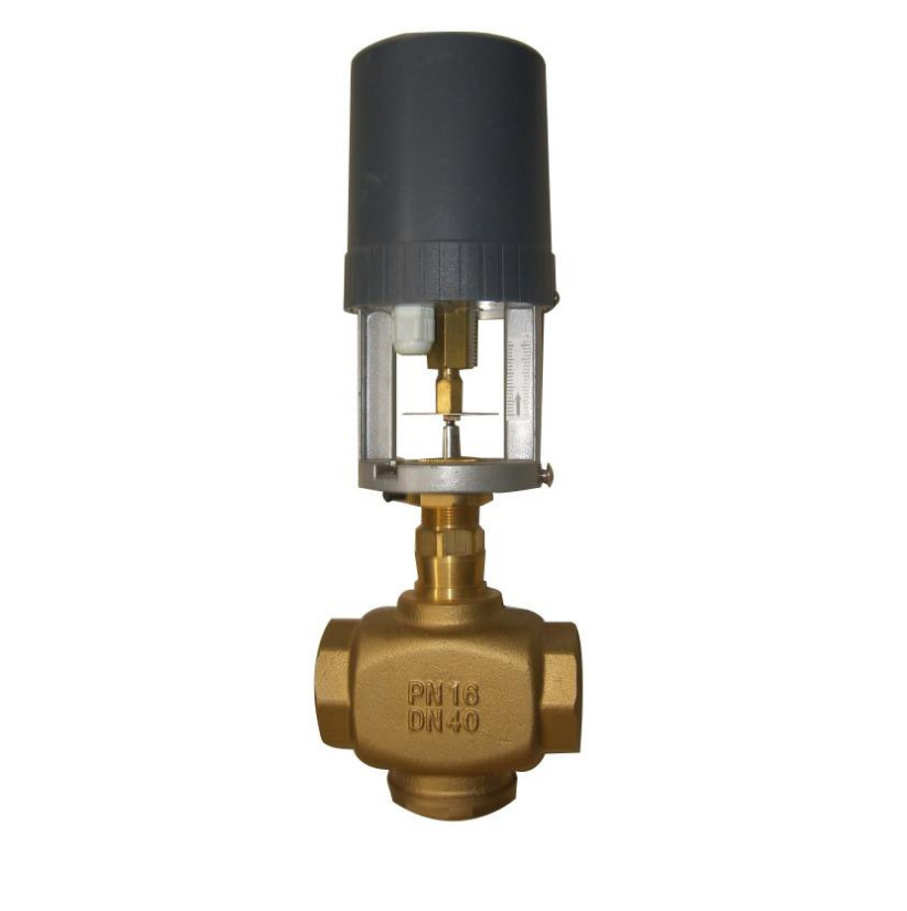 电动两通阀dn125法兰蒸汽电动比例积分调节阀dn80空调二通调节阀