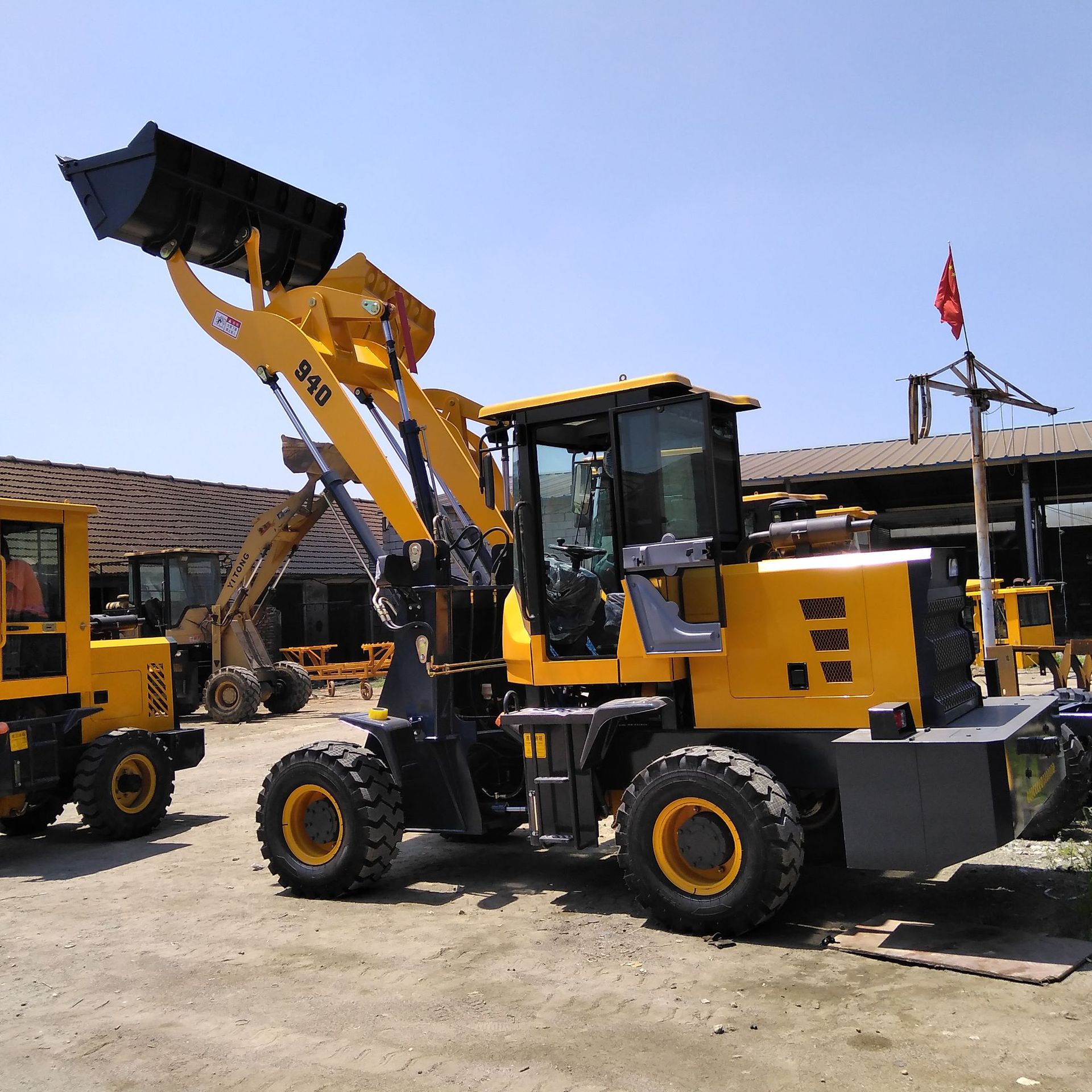 单缸柴油液压助力小型抓木机 多功能建筑用铲车 春季热销装载机