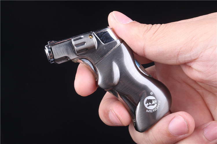 创意个性充气防风雪茄专用小喷枪点火器艾灸喷枪户外烧烤点炭烘焙