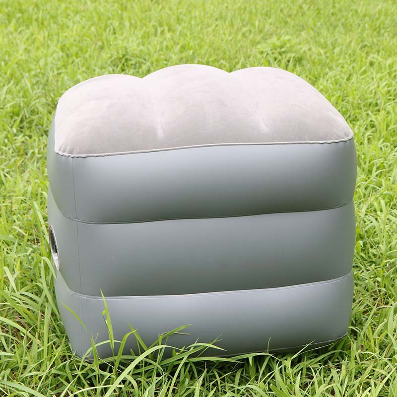 专业厂家 充气凳子 pvc植绒加厚方凳 充气座凳 充气方形凳子