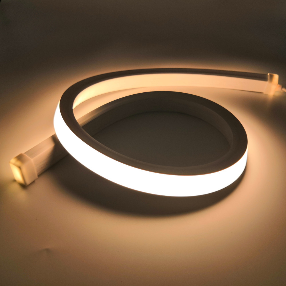 柔性led霓虹灯带 外墙大面积20*15发光软灯条 方形硅胶霓虹灯管-阿里