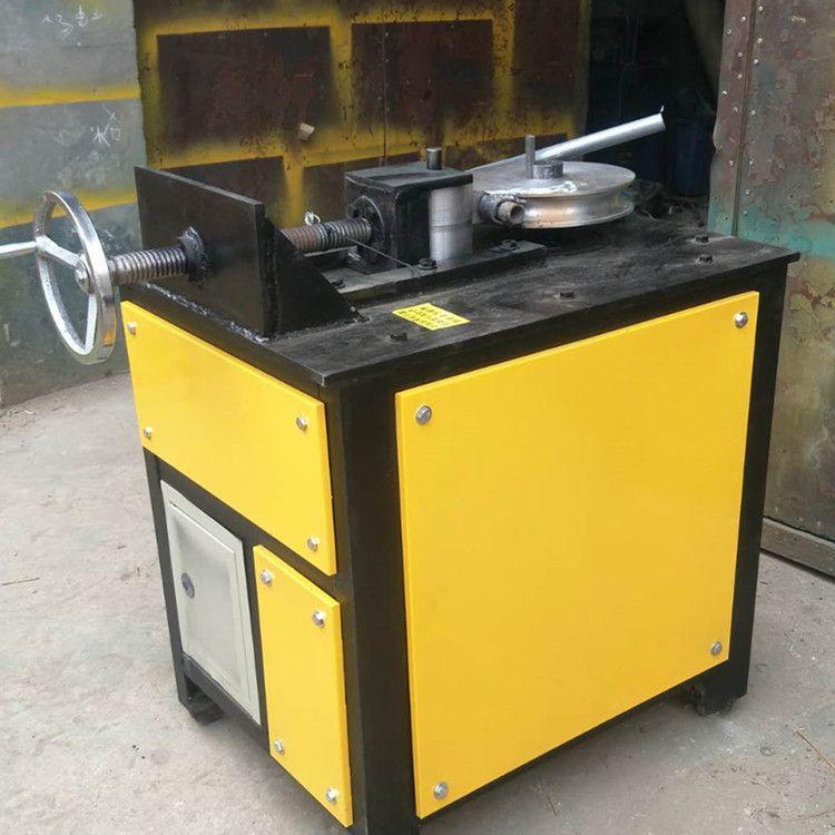 平台小型电动折弯机 产床管子弯直角u弯管机省力还方便