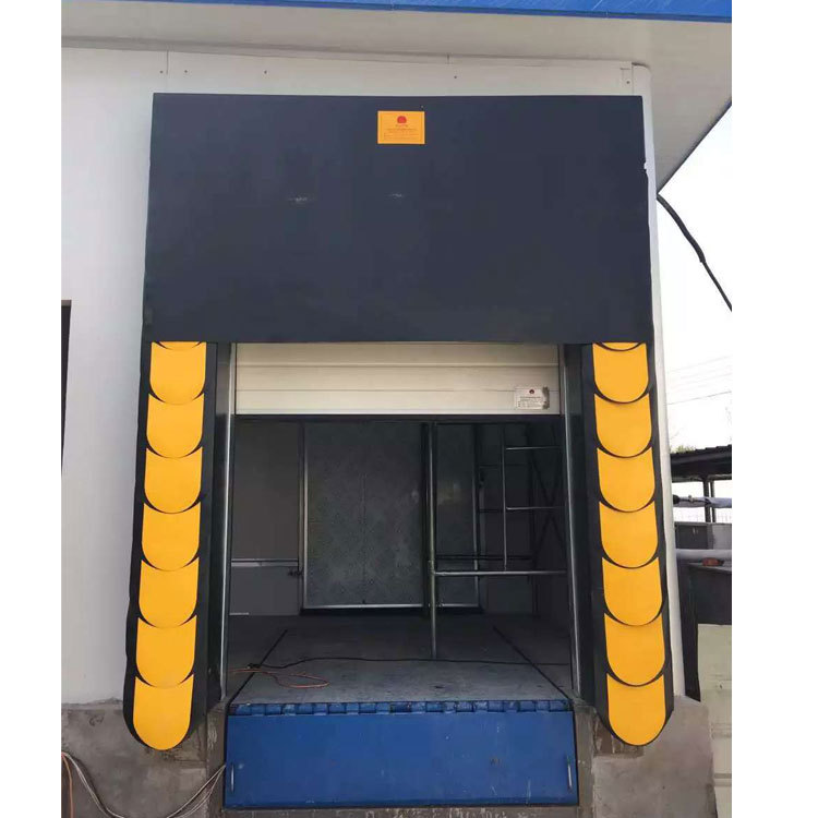供应山东物流仓库防撞式海绵门封,固定式机械门封