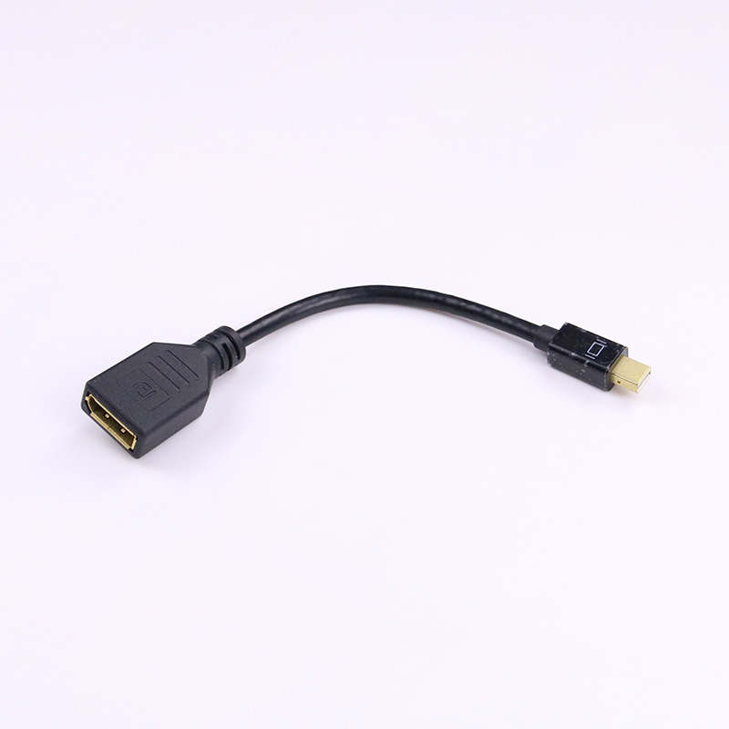 mini dp转dp转接线适用苹果macbook笔记本外接显示器dp雷电转接头