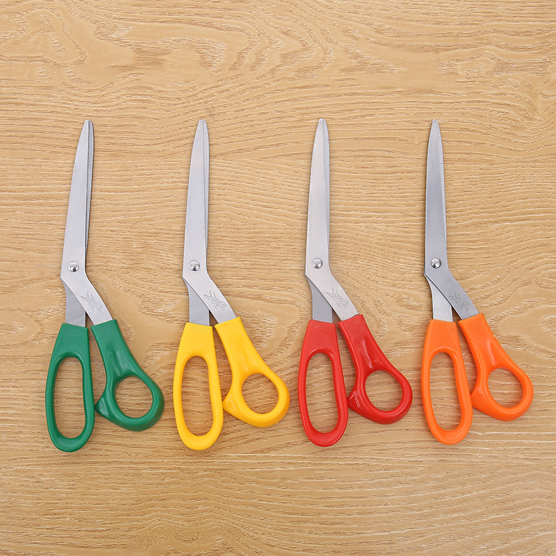 5寸老虎剪刀裁缝剪 服装剪 4色混装彩盒批发