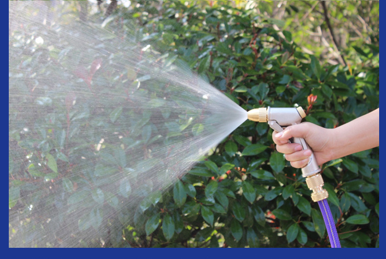 洗车水抢神器家用高压水枪冲车洗车浇花工具全金属喷头水管软管