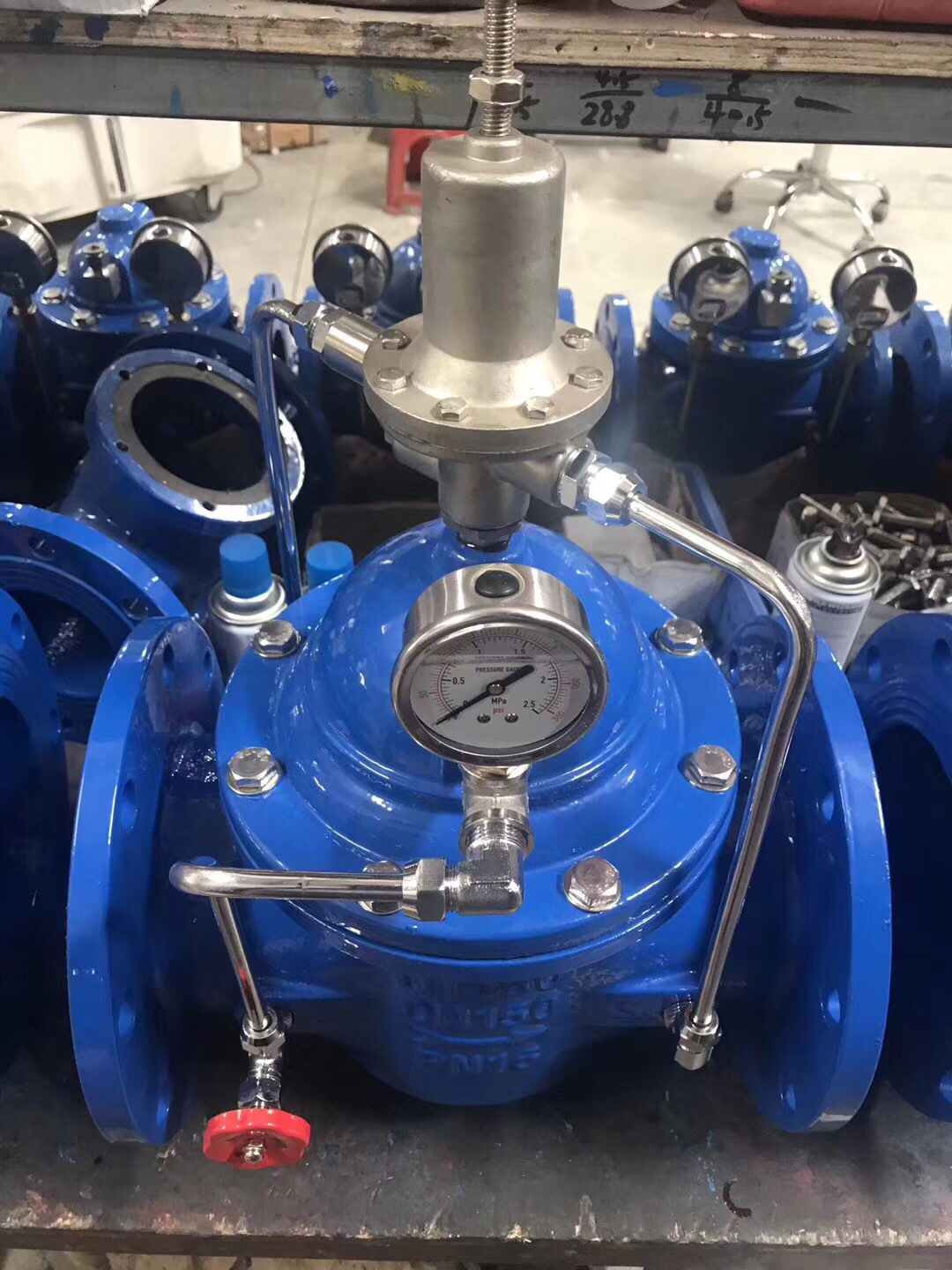 自动水利控制阀压差旁通平衡阀800x低噪音水利控制阀dn100