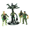 Super value Manufactor Direct sale 4 plastic cement Soldier who Counterterrorism Unit 6 CS Military Model Toys