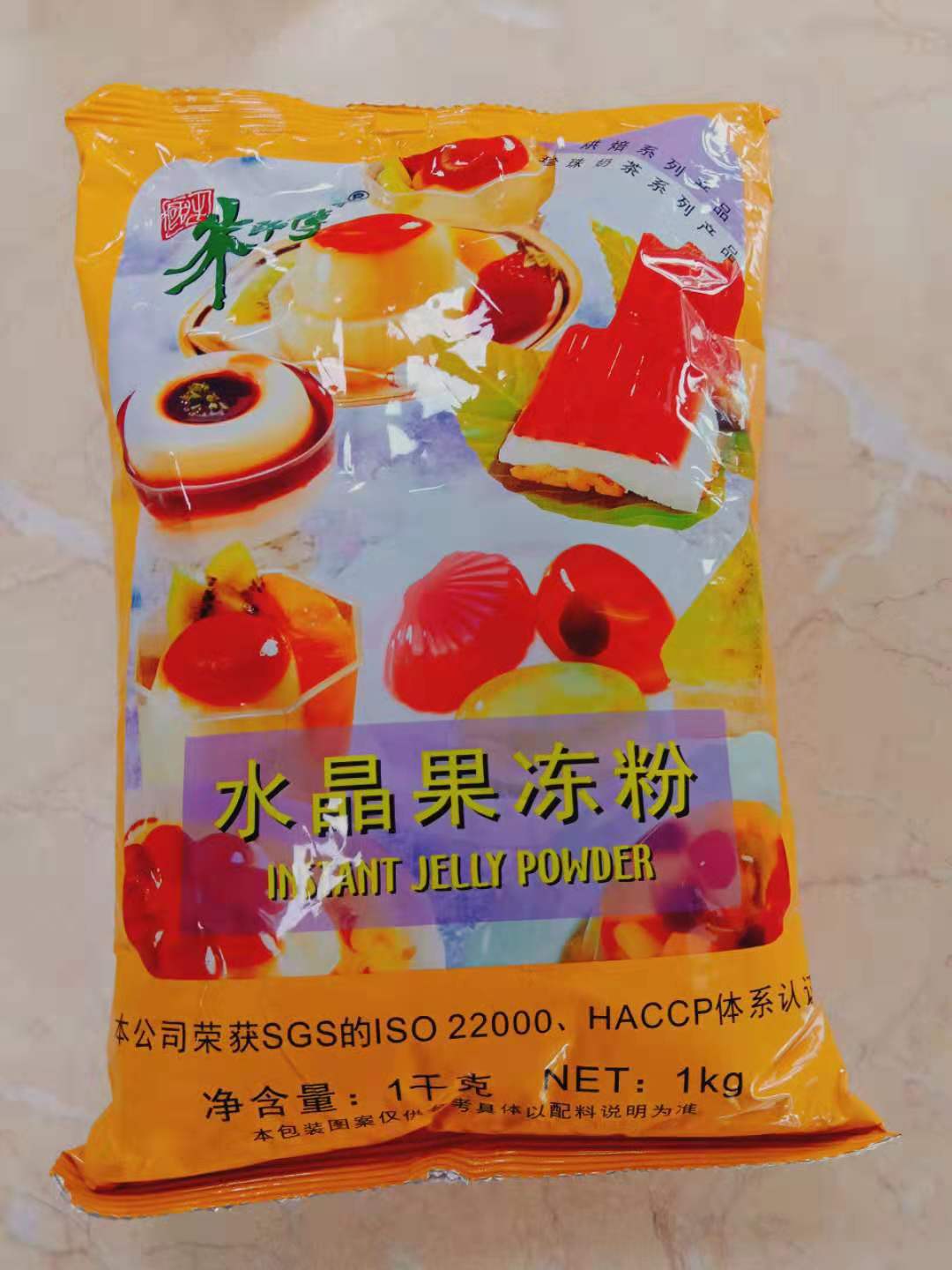 烘焙原料 朱师傅水晶果冻粉1kg
