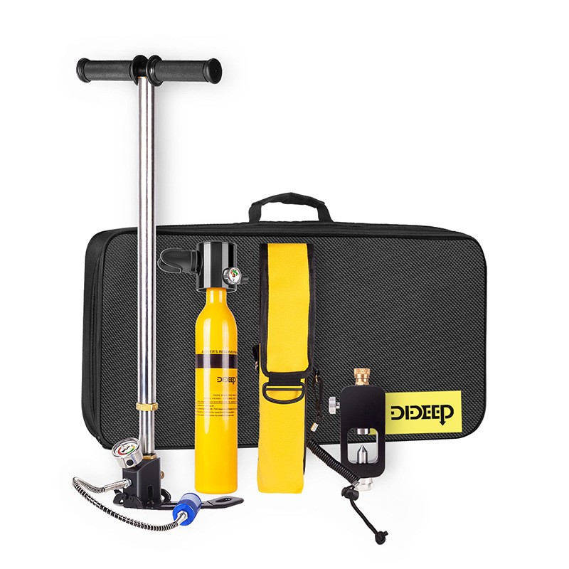 dideep 水肺 迷你氧瓶潜水教学 水下呼吸器 游泳装备 呼吸氧气罐