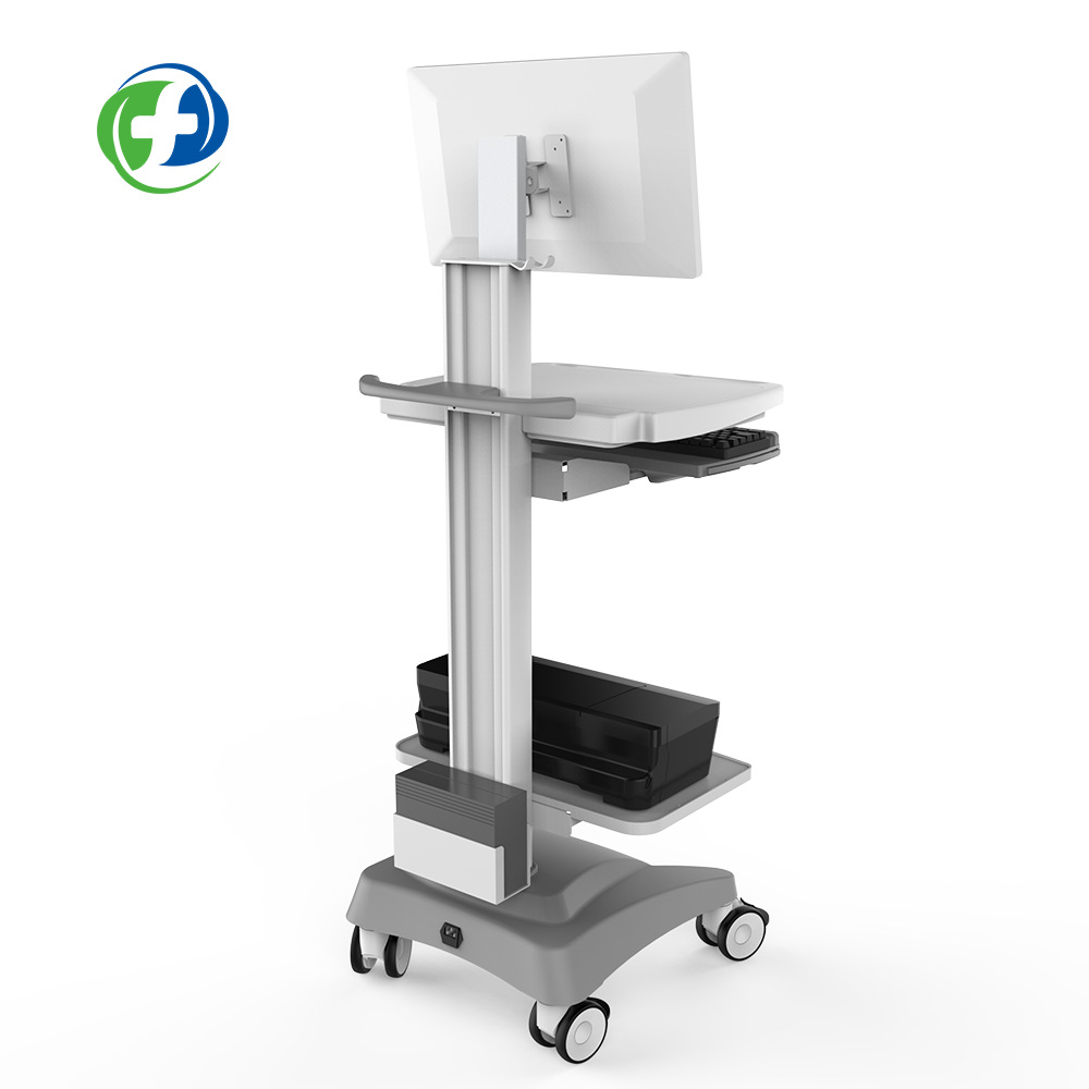 医疗推车打印机推车托盘台车查房车护理手推车电脑笔记本台车直销