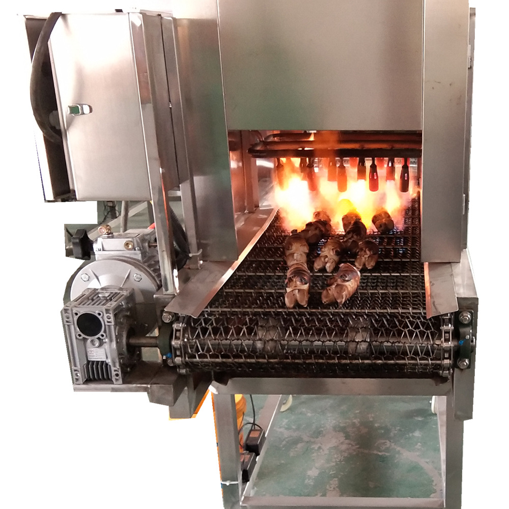 厂家批发猪蹄烧毛机 猪头烤毛机 液化气喷毛机 价格优惠