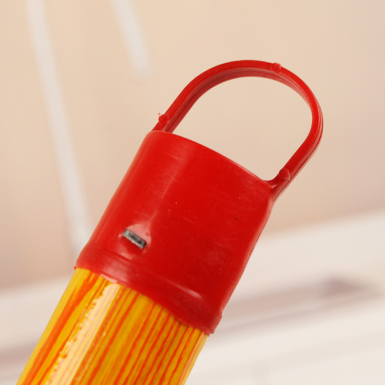 厂家直销家用软毛扫把凤尾草扫把软芒草笤帚扫帚草编扫帚八钉扫把