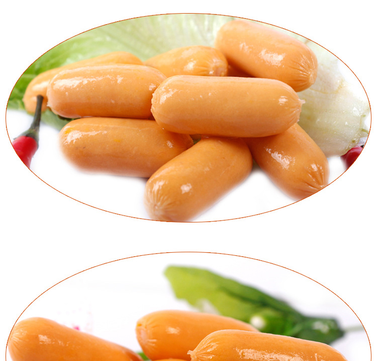 平海玉米一口肠2500g 小香肠餐饮原味热狗小吃火锅关东煮食材
