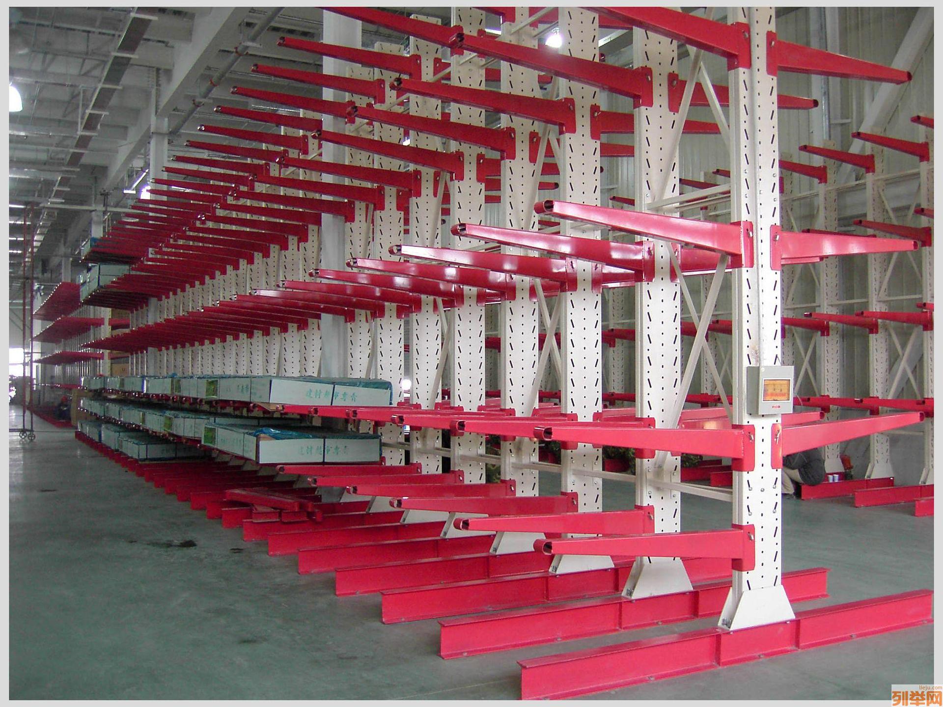 仓储仓库重型货架定制 双面架 悬臂式建材架 玻璃架 五金管材货架