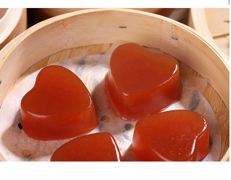 大笑心形红枣糕广式红枣糕冷冻蒸煮类速食甜糕点心500g 约42g/个