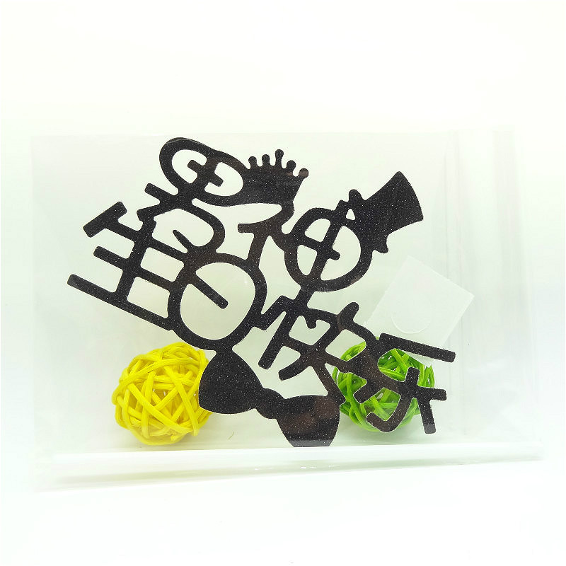 蛋糕装饰插牌 男神生日快乐派对甜品台布置蛋糕烘焙装饰插旗插卡