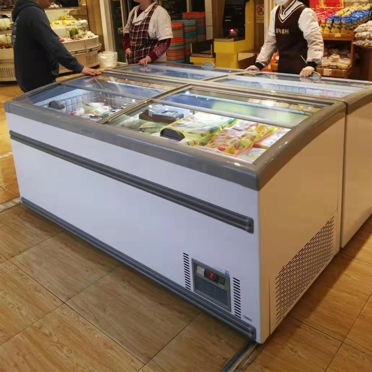 商用展示柜上保鲜下冷冻 冰柜冷藏冷冻柜 低温储存水饺包子保鲜柜