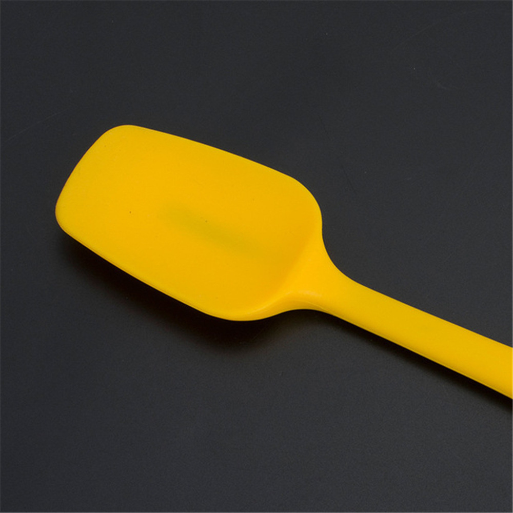 厂家多色硅胶全包小刮铲 蛋糕搅拌铲果酱铲刮 厨具烘培工具spoon