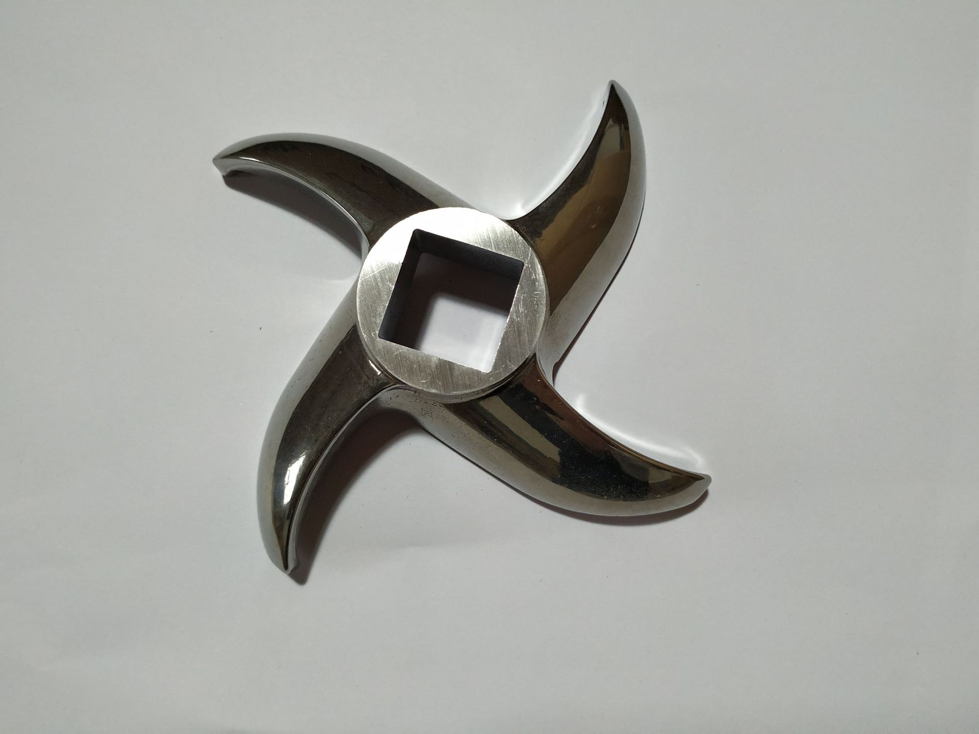 32绞肉机刀片绞肉刀十字刀碎肉不锈钢刀片 绞肉机配件 尖头刀