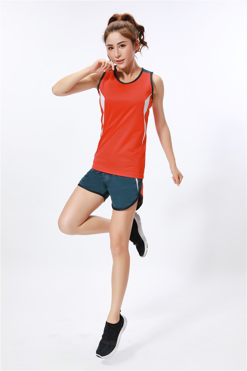 田径服套装跑步运动透气速干衣女同款运动比赛训练队服