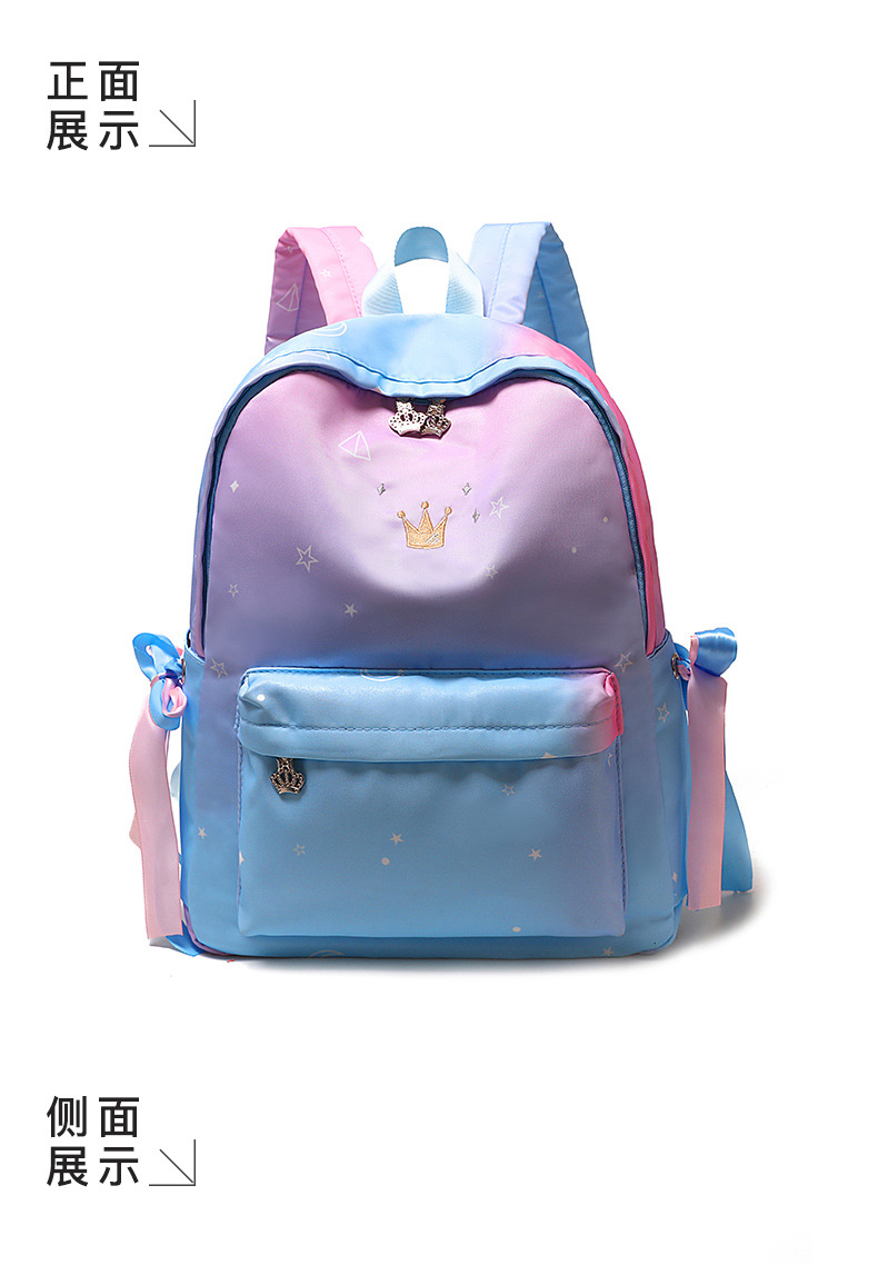 书包女韩版原宿ulzzang 百搭简约时尚背包高中学生双肩包森系休闲