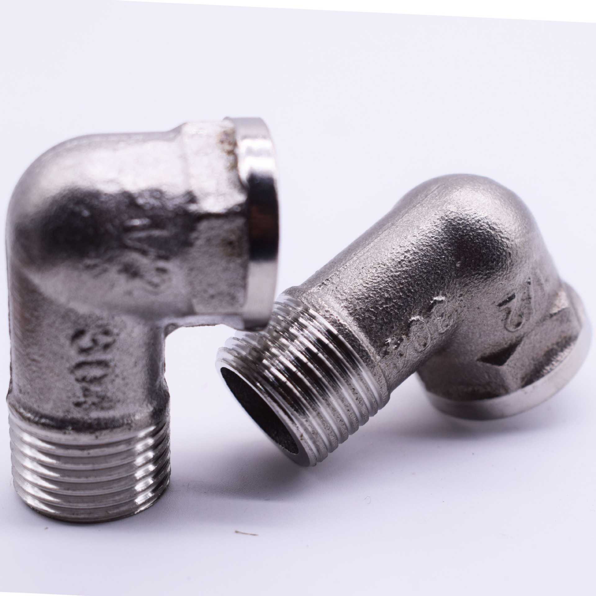 Spot Supply Stainless Steel Elbow Internal and External Thread Elbow 4 Points Stainless Steel Internal and External Thread Connector Quantity Discounts