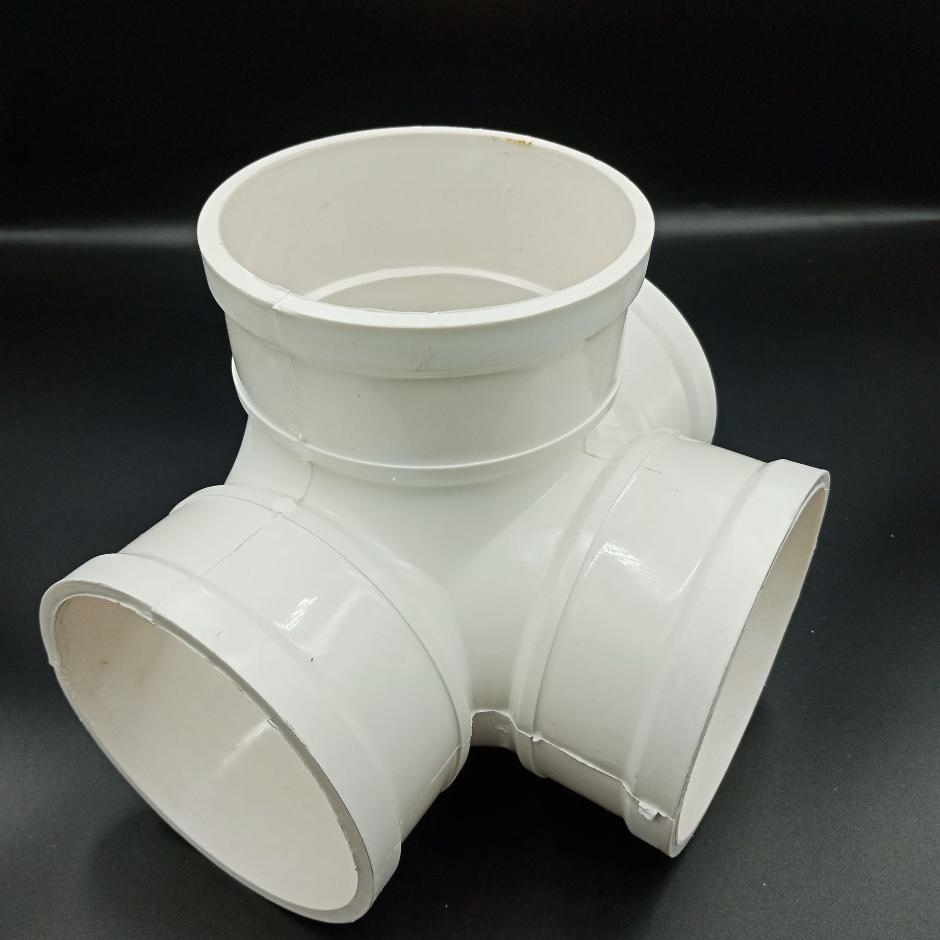 pvc排水管件配件 直角四通pvc排水四通 异径立体四通 pvc立体三通