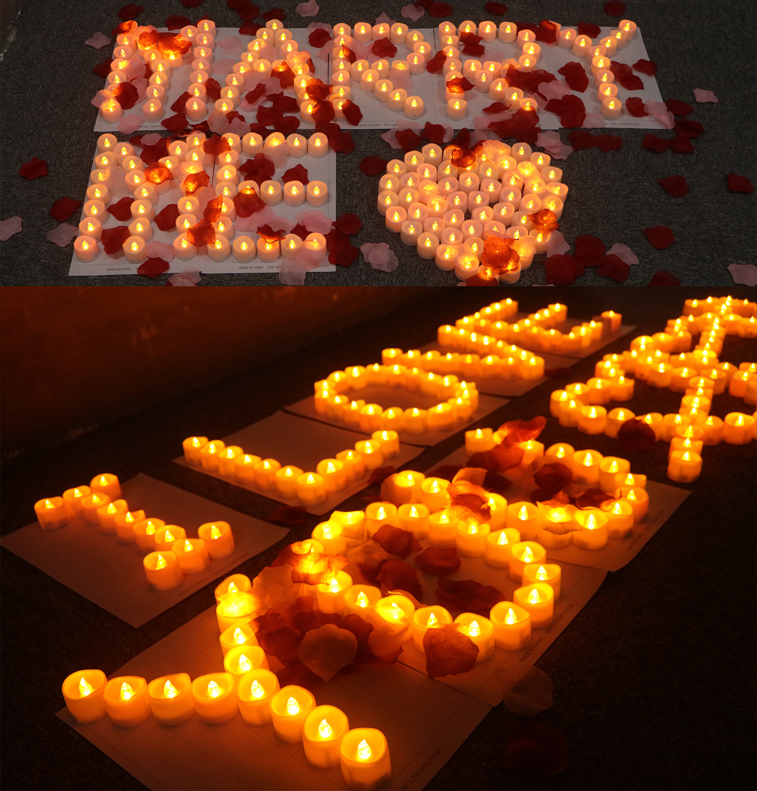 厂家批发数字蜡烛电子蜡烛摆字求婚表白蜡烛套餐浪漫婚礼生日蜡烛