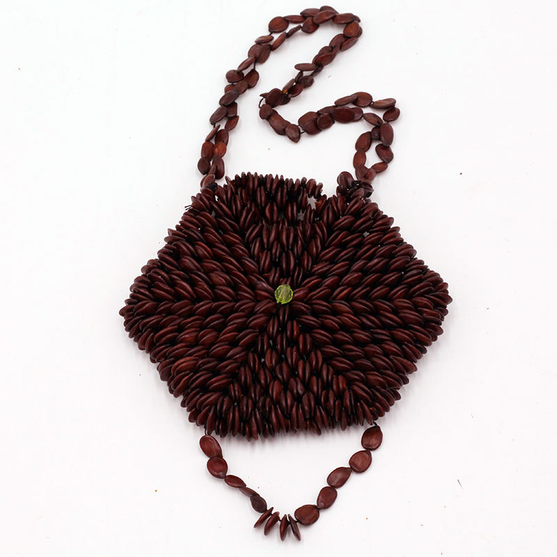 一手货源檀香籽手链 菩提子檀香驱蚊 手工编织饰品旅游工艺品批发