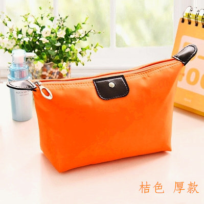 Hot Selling Travel Cosmetic Bag Spot Polyester Bag Travel Storage Wash Bag Double-Shoulder Travel Storage Bag Folding