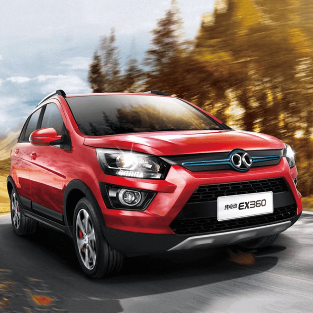 新能源高速电动车北汽ex360四门4座成人代步车接送小孩