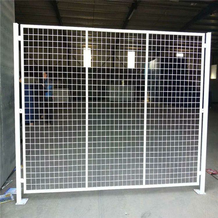 淮安白色车间护栏网 江苏车间隔离隔断车间围界铁丝网护栏厂家