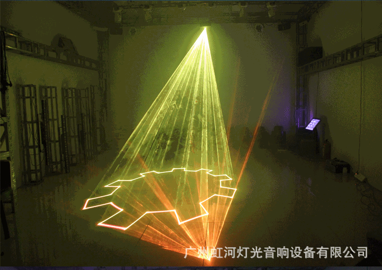 厂家直销2w全彩3d动画激光灯带遥控ktv酒吧镭射激光舞台灯光批发